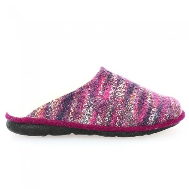 Warm Pink Slippers Women 42, 43, 44 Westland Lille 108 Shoesissime, side view
