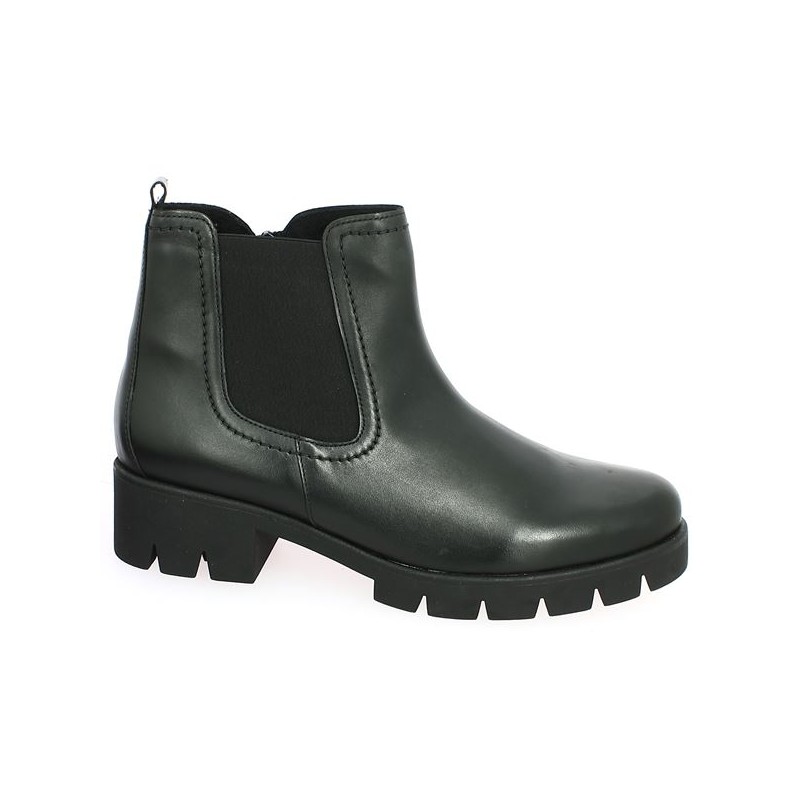 Etha - Chuncky Boots in leather Gabor large size - Woman Boots Large Size - Shoesissime