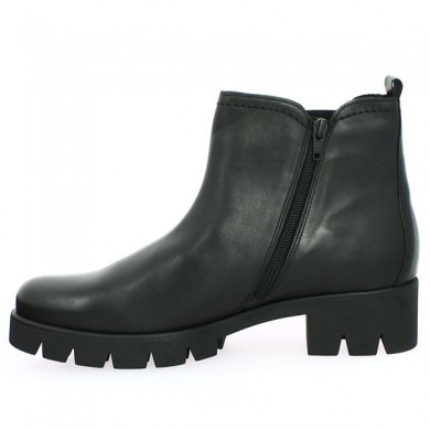 Etha - Chuncky Boots in leather Gabor large size - Woman Boots Large Size - Shoesissime