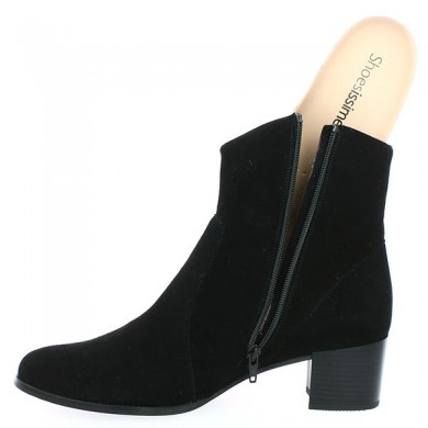 Santiag shoes large size removable sole, details view